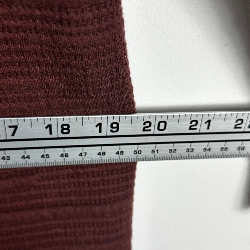 Cokluch Canada Brown Ribbed Turtleneck Sweater Dress Womens Sz Medium Boho Cowl - Picture 13 of 16